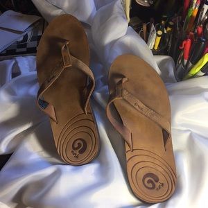 Teva leather Flip-Flap👍🏽